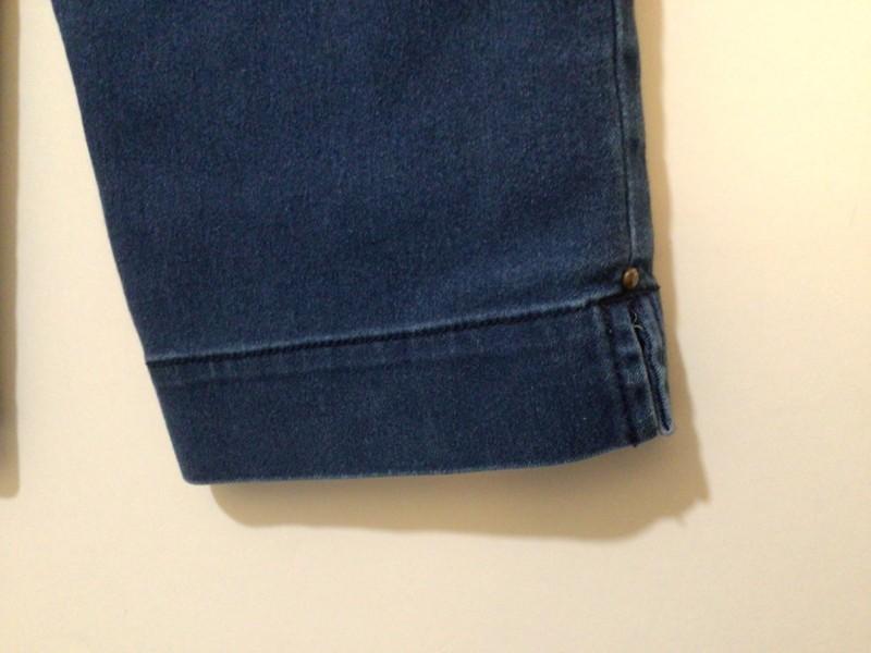 Gloria Vanderbilt Women's Slimming Jean Capri Shorts 10 Sparkle Pockets #CB32-1