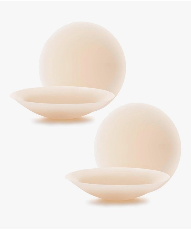 Go Braless Cakes Cover Body Grippy-not-sticky Seamless 2 Pairs Nipple Medium