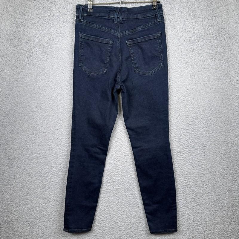 Good American Jeans Womens 6-12 Blue Always Fits Good Legs Stretch Preppy Denim