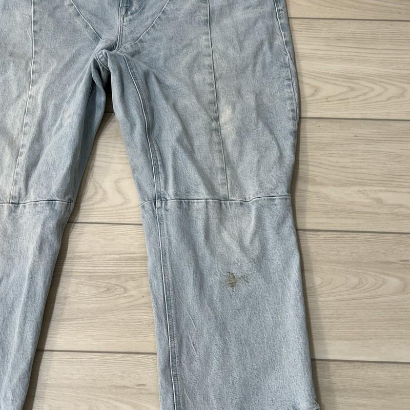 Good American Light Wash Jeans Women’s Denim Mid Rise Stretch Size 15