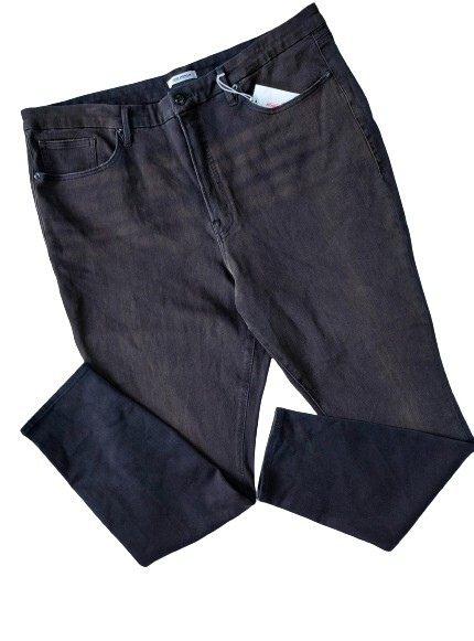 Good American Size 24 Plus Good Legs Extreme V Denim Skinny Jeans NEW NWT Black
