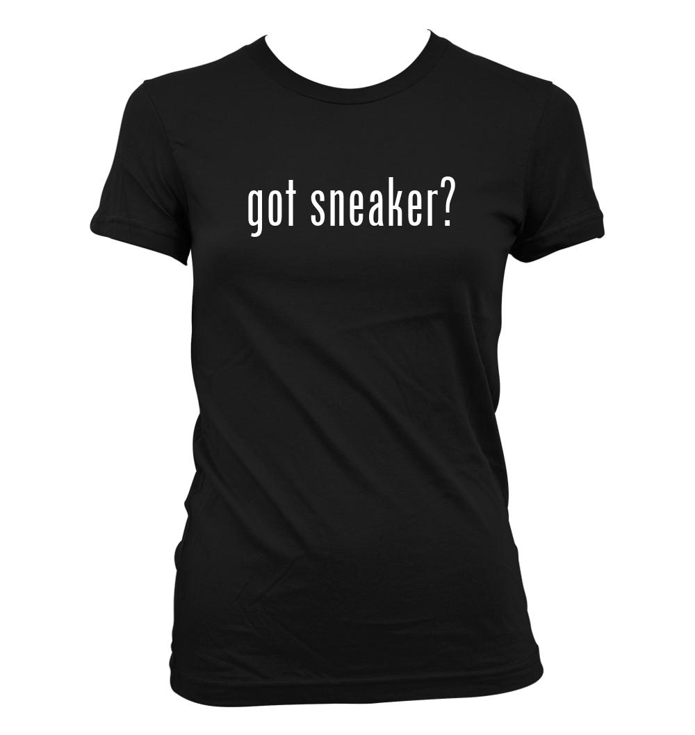 Got Sneaker? - Cute Funny Junior's Cut Women's T-Shirt NEW RARE