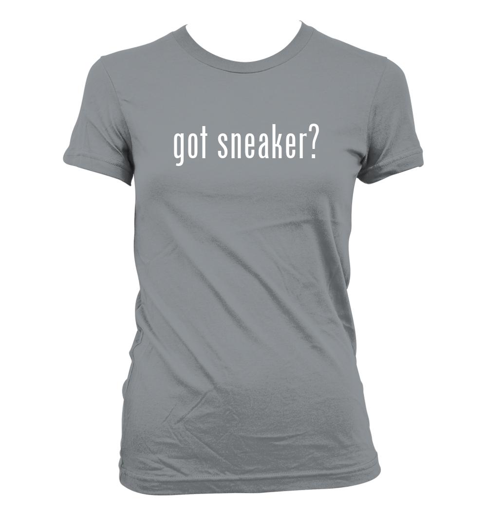 Got Sneaker? - Cute Funny Junior's Cut Women's T-Shirt NEW RARE