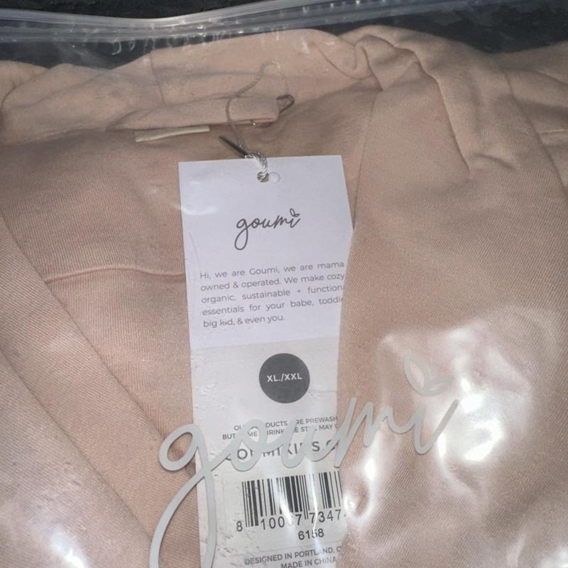 Goumi Robe Mama Bamboo Organic Cotton Rose Size XL/XXL