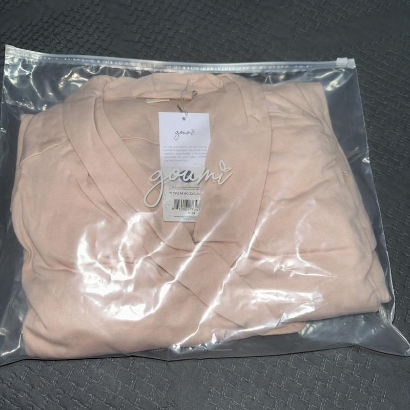 Goumi Robe Mama Bamboo Organic Cotton Rose Size XL/XXL