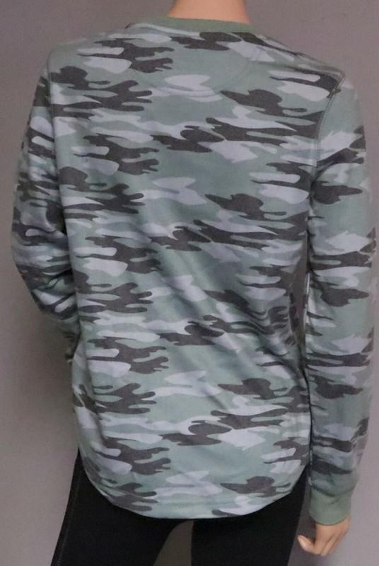 GREAT WOLF LODGE SWEATSHIRT CAMO GREEN CREW NECK PULL OVER Choose Size