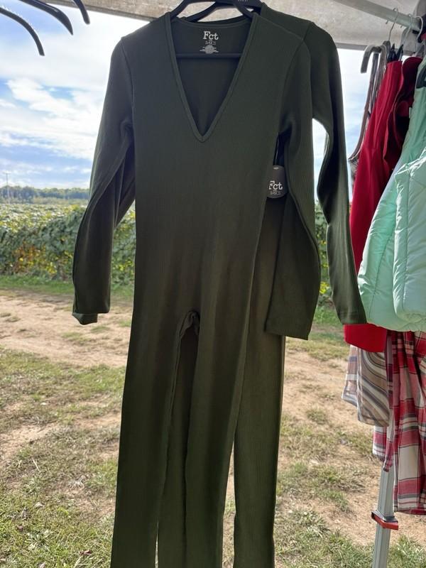 Green Romper Women Size Xl