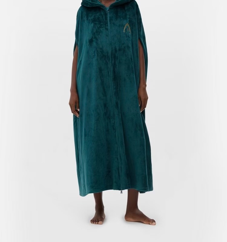 Green Soft The Traitors Cloak Robe Winter Soft Halloween New With Tag Primark