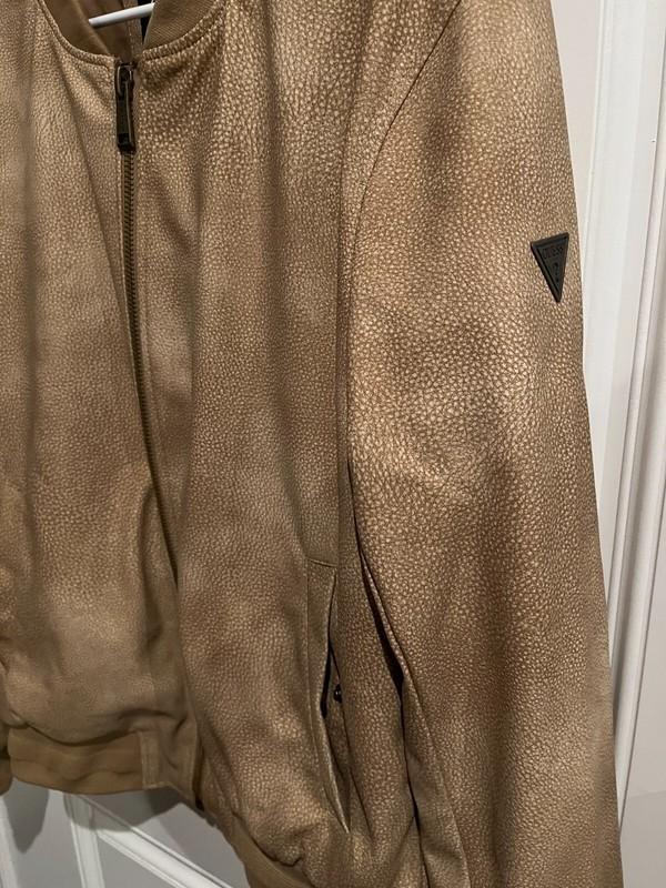 Guess Women’s Mason Quilted Bomber Jacket Cookies Multicolor Size S / M / L $175