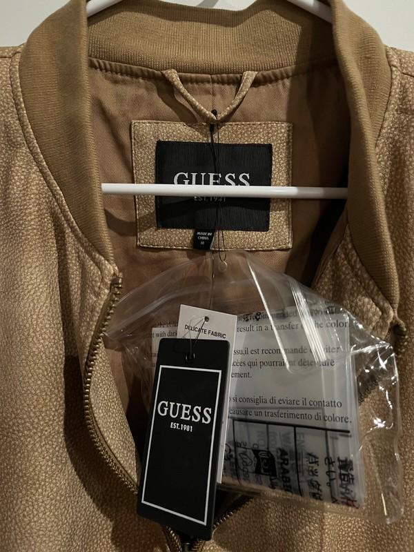 Guess Women’s Mason Quilted Bomber Jacket Cookies Multicolor Size S / M / L $175