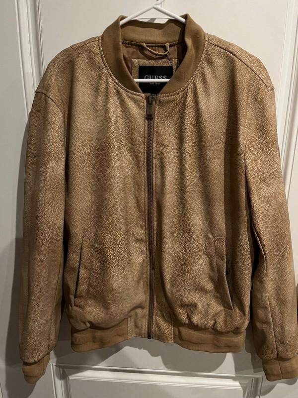 Guess Women’s Mason Quilted Bomber Jacket Cookies Multicolor Size S / M / L $175