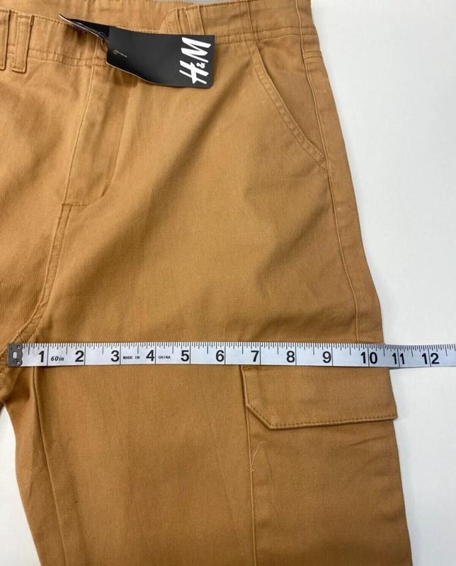H&M Women's Pants Cargo Skinny Size 10 Mustard Color