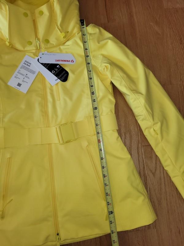 Halfdays Aston Women's Waterproof Insulated Ski Jacket Yellow Size XS