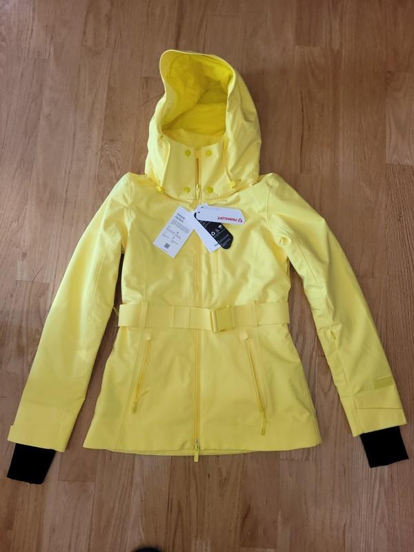 Halfdays Aston Women's Waterproof Insulated Ski Jacket Yellow Size XS