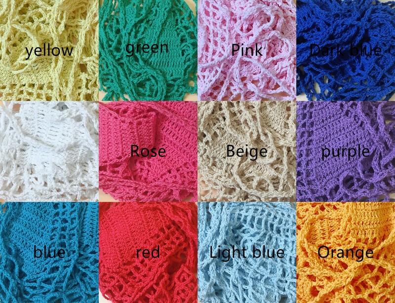 Hand Crochet Sexy Mini Bikini Set Top&bottom Thong Boho String Bikini Microkini
