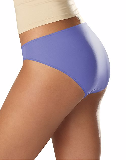 Hanes® Women's MICROFIBR 3 BIKINIS "TAGLESS & NO PANTY LINES" D42SAS