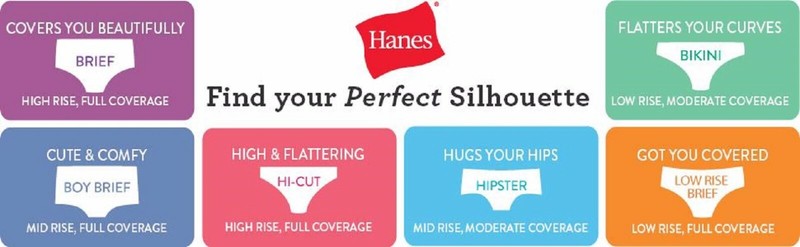 Hanes® Women's MICROFIBR 3 BIKINIS "TAGLESS & NO PANTY LINES" D42SAS
