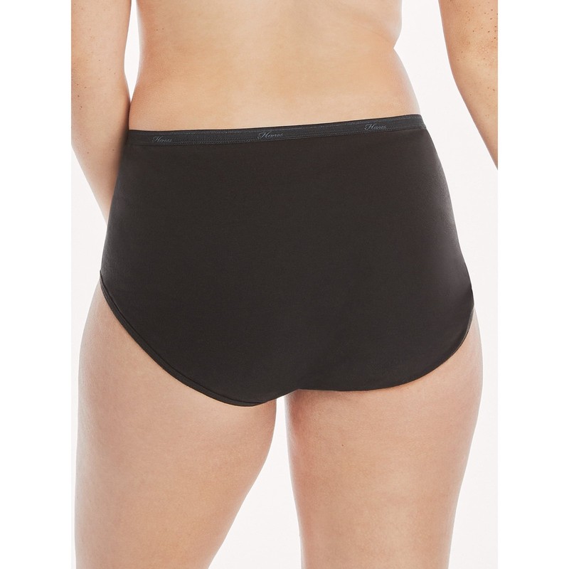 Hanes Womens 10-Pack Cotton Briefs Lady Underwear Panties Assorted Colors 6 7 8