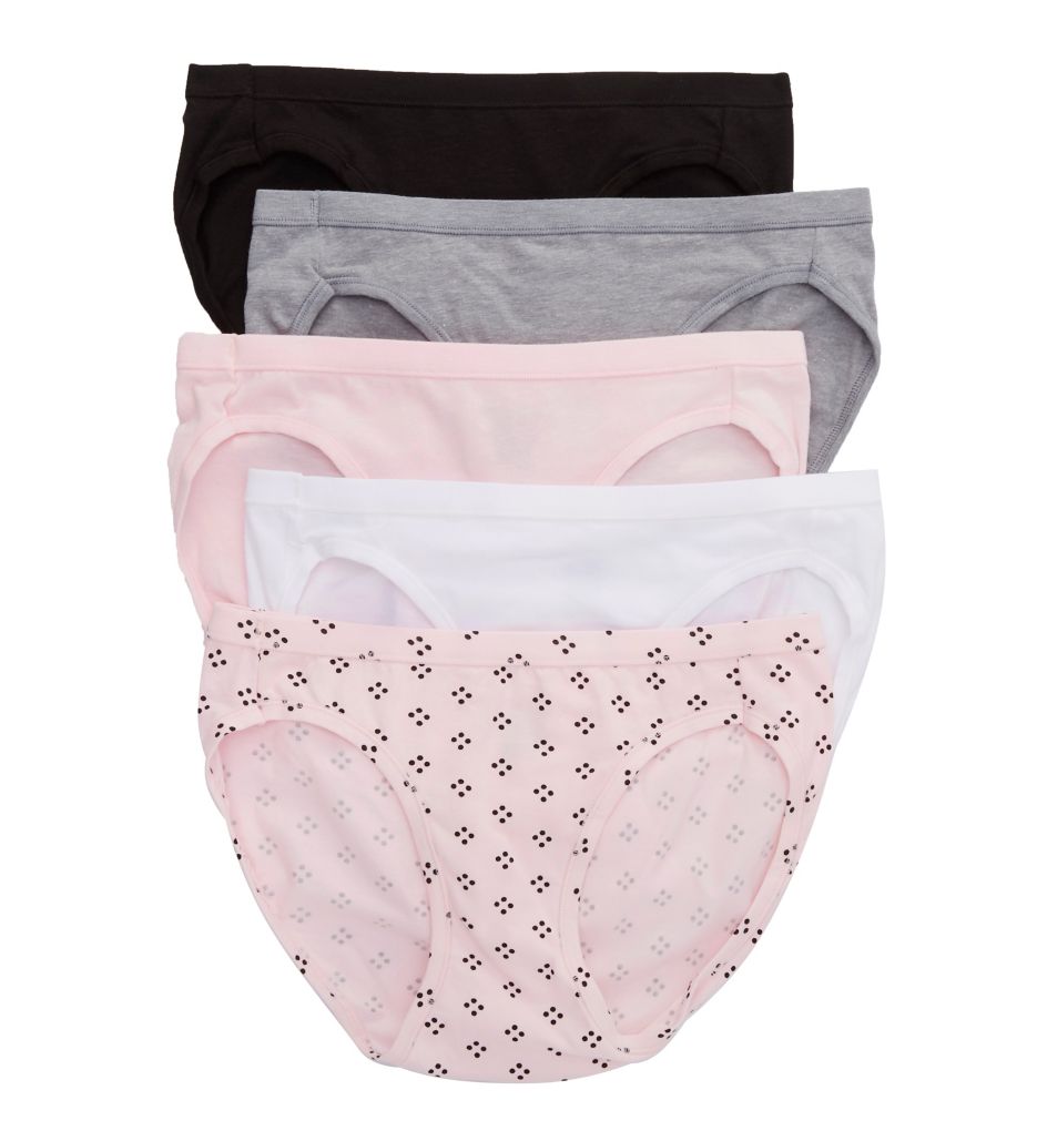 Hanes Womens Ultimate Comfortsoft Stretch Bikini 5-Pack