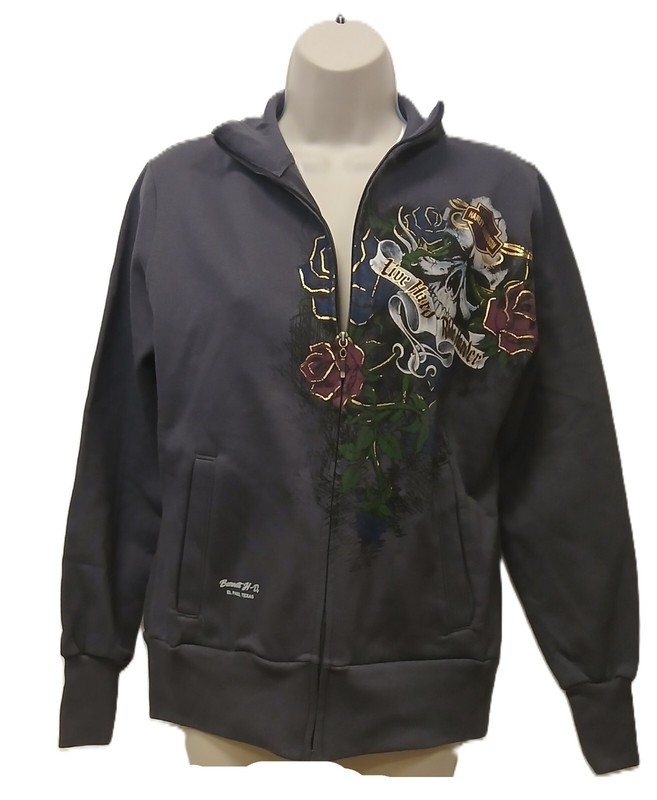 HARLEY DAVIDSON IRON WINGS MOCK NECK FULL ZIP FLEECE L/S SHIRT [NEW]