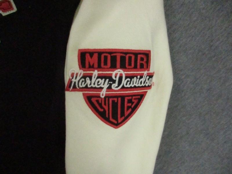 Harley-Davidson Jacket Womens 3X Varsity Zip Up Motorcycle 96010-14VW