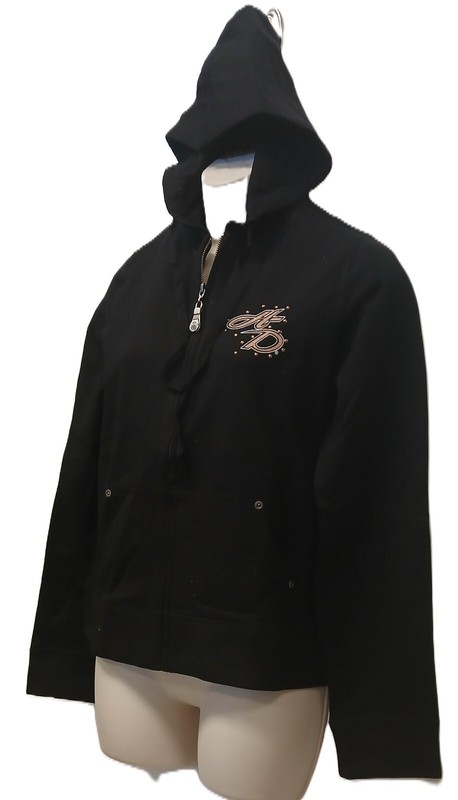Harley Davidson Ladies 105th Anniversary Long Sleeve White Hoodie Shirt New