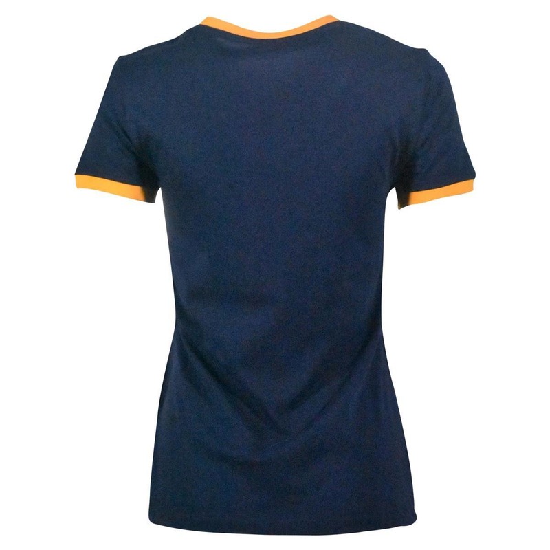 Harley-Davidson Women's T-Shirt Essential V-Neck Ringer Short Sleeve (S03)