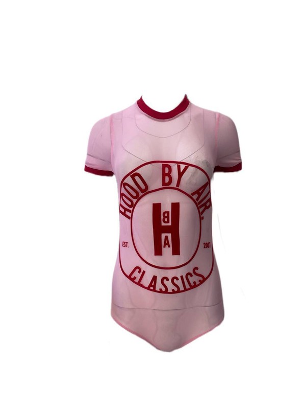 HBA Women's Pink Body Suit #1001 M NWT