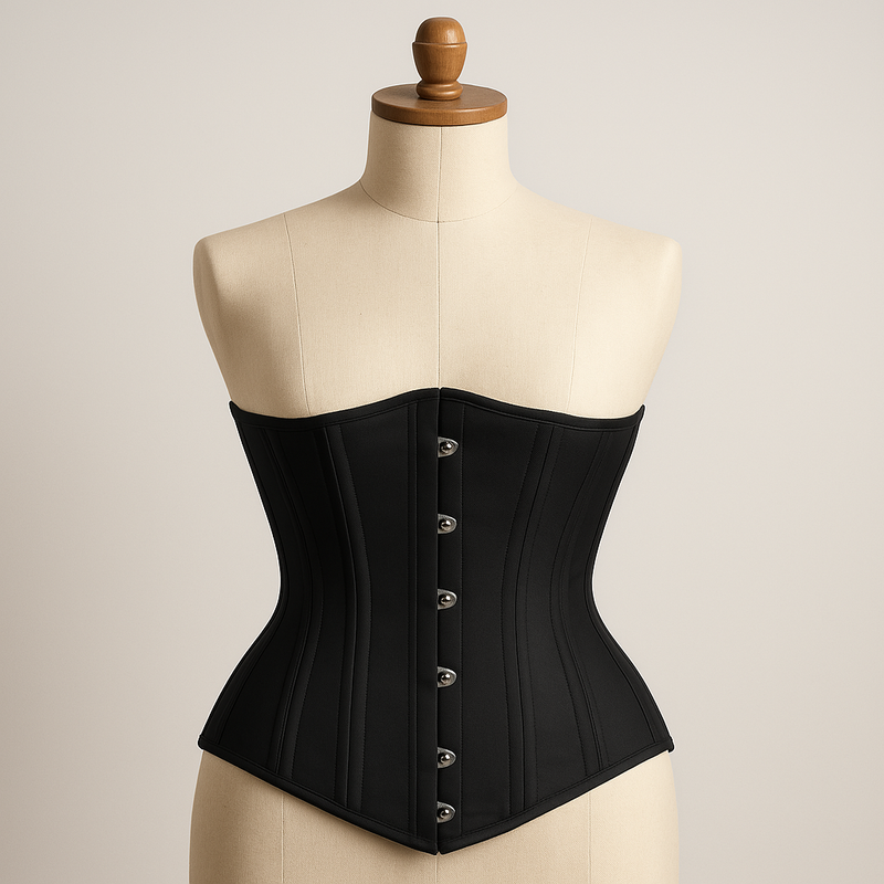 Heavy Duty Double Steel Boned Waist Training Cotton Underbust Corset M92
