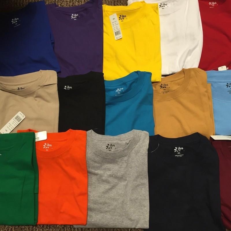 HEAVYWEIGHT T SHIRTS MENS PLAIN SHORT SLEEVE TEE COTTON BIG AND TALL 4XL -10XL