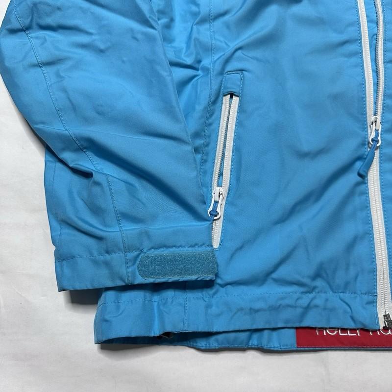 Helly Hansen Crew Midlayer Jacket Womens Small Blue FullZip Waterproof Windproof