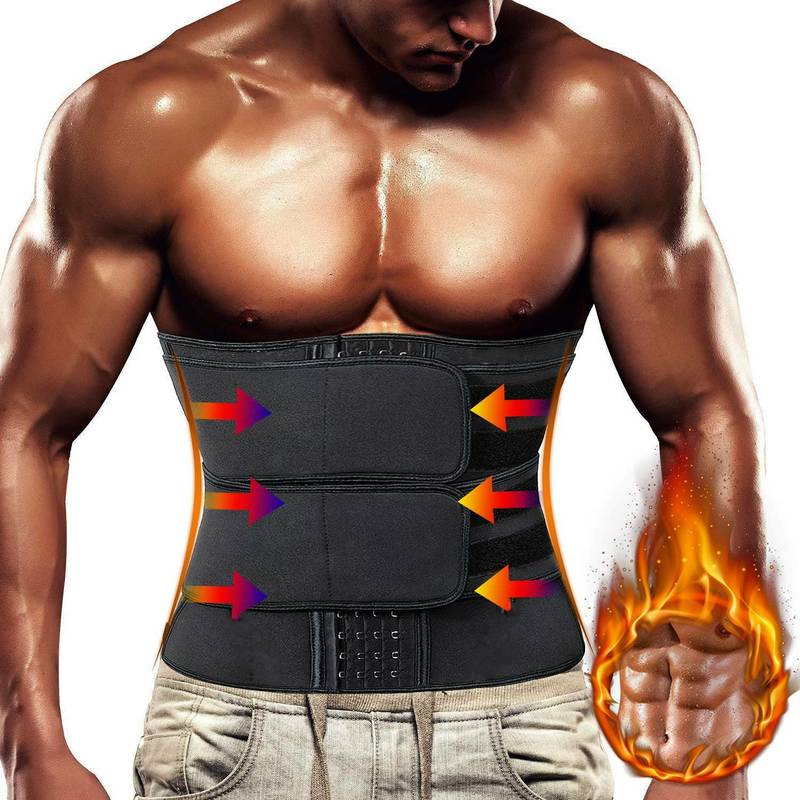 Hernia Support Belt With Truss Brace Adjustable Umbilical Abdominal Waist Belt