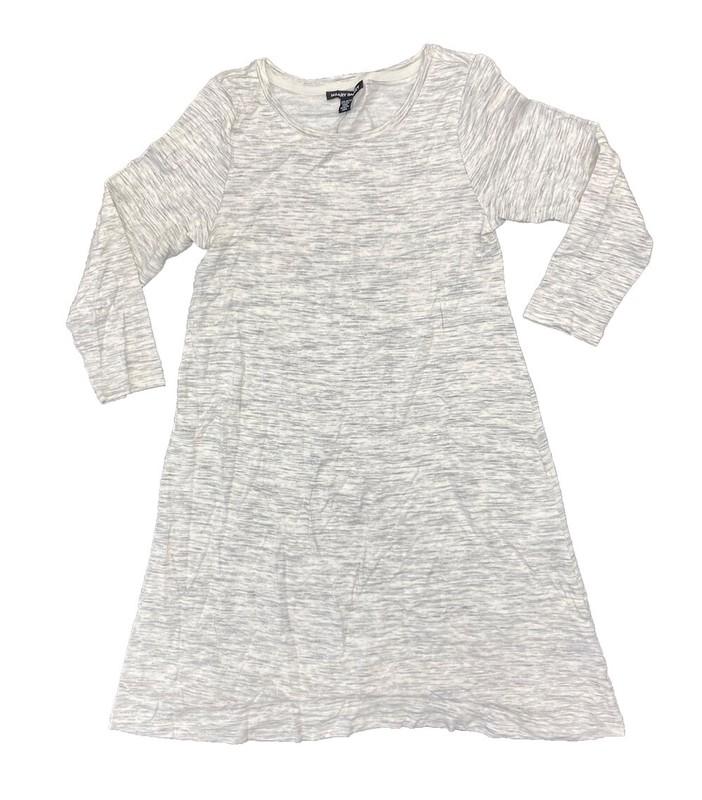 Hilary Radley Ladies 3/4 Sleeve French Terry Dress Oatmeal