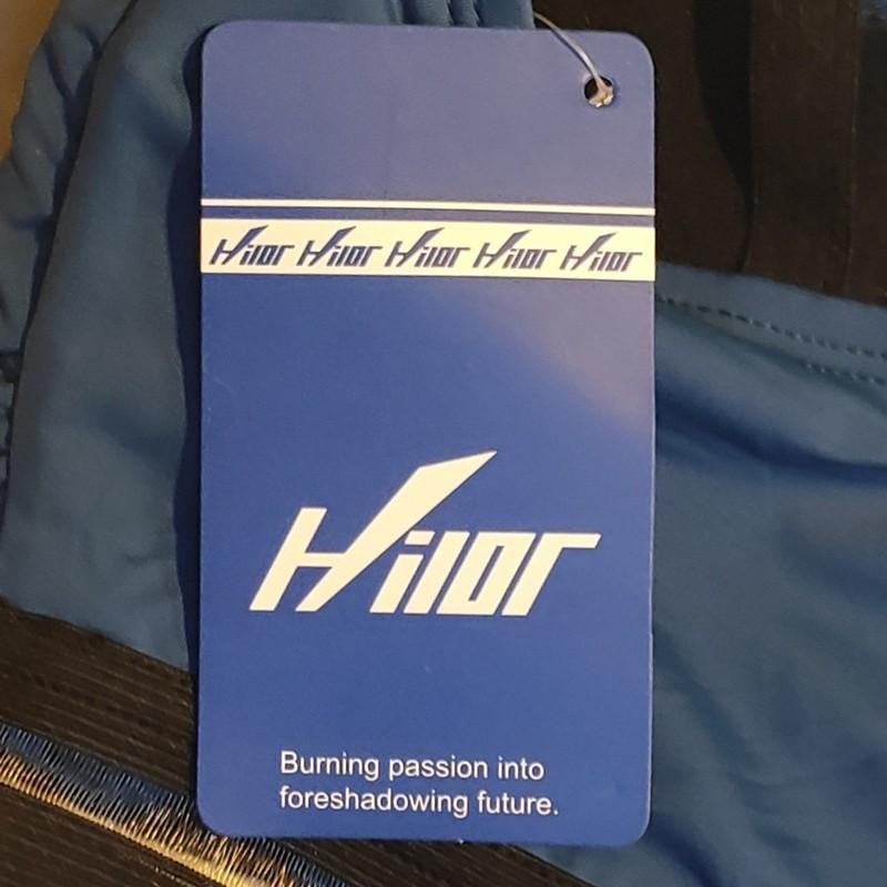 Hilor Teal With Black And Sheer Bands One-Piece Swimsuit XL/14 New With Tags NWT