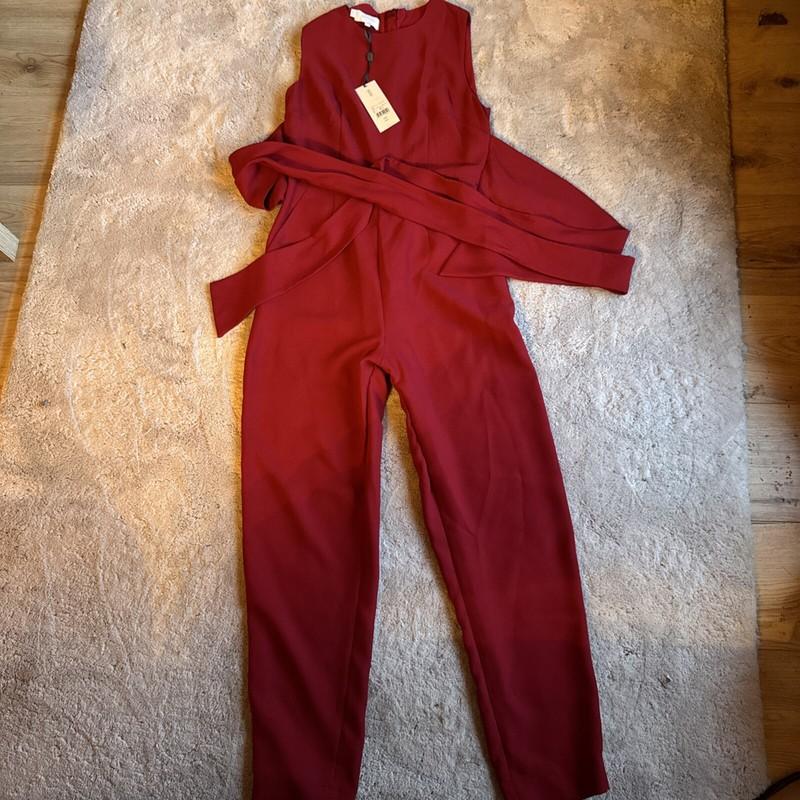 Hobbs Twitchell Jumpsuit Red