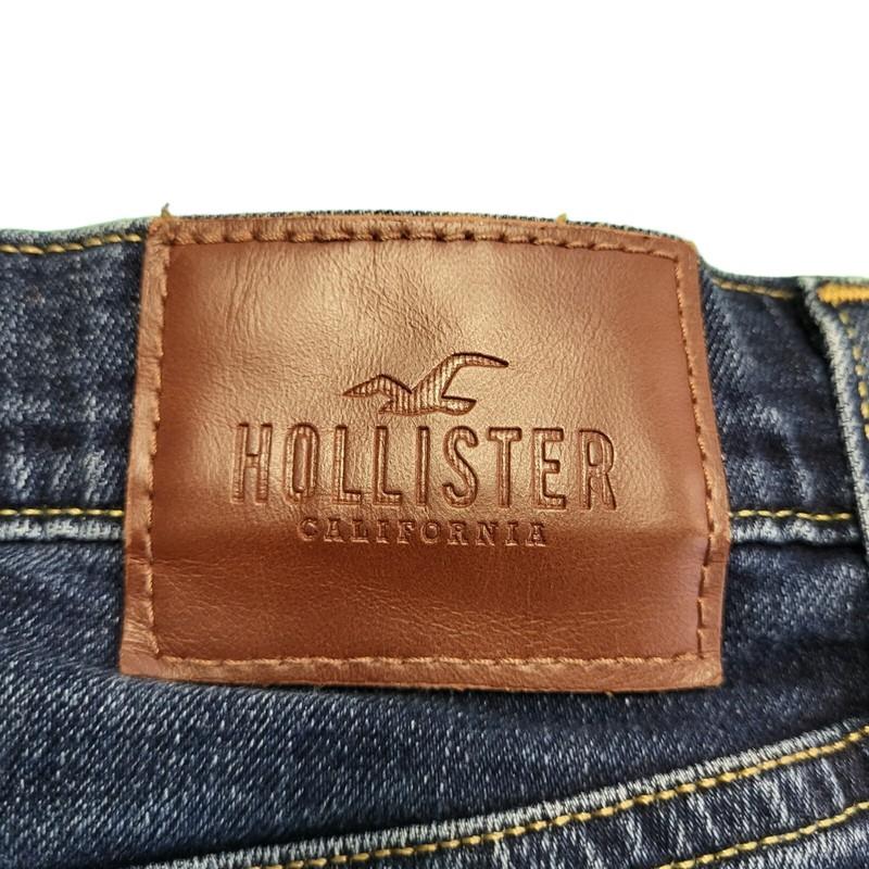 Hollister Denim Jeans Blue Straight Stretch 8 W26 L29 Women's