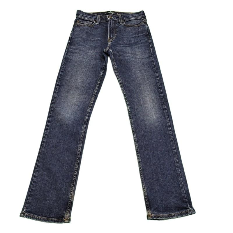 Hollister Denim Jeans Blue Straight Stretch 8 W26 L29 Women's