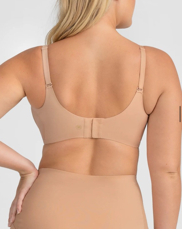 Honey Love CrossOver Wireless Bra Sand Size XL