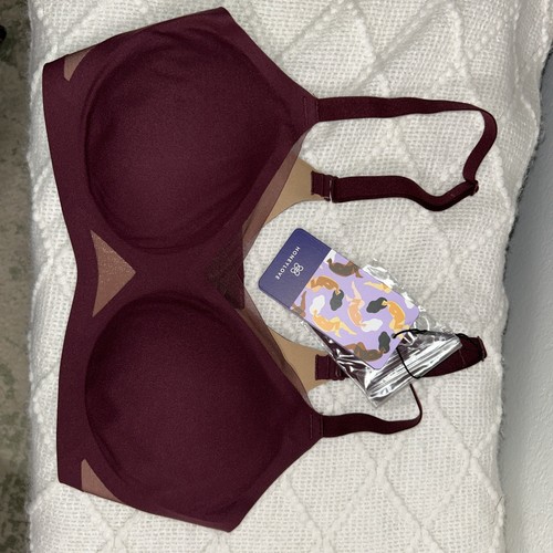 Honey Love Lift Wear Crossover Bra Color Fig Size S