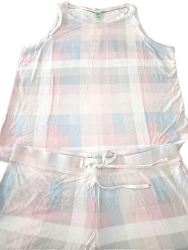 Honeydew Intimates ~ Women's LARGE (L) ~ 2-Piece Pajama Short Set ~ PINK CHECK