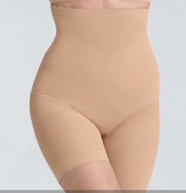 Honeylove SuperPower Short Women's Large Shapewear Sand Sculptwear New No Tags L
