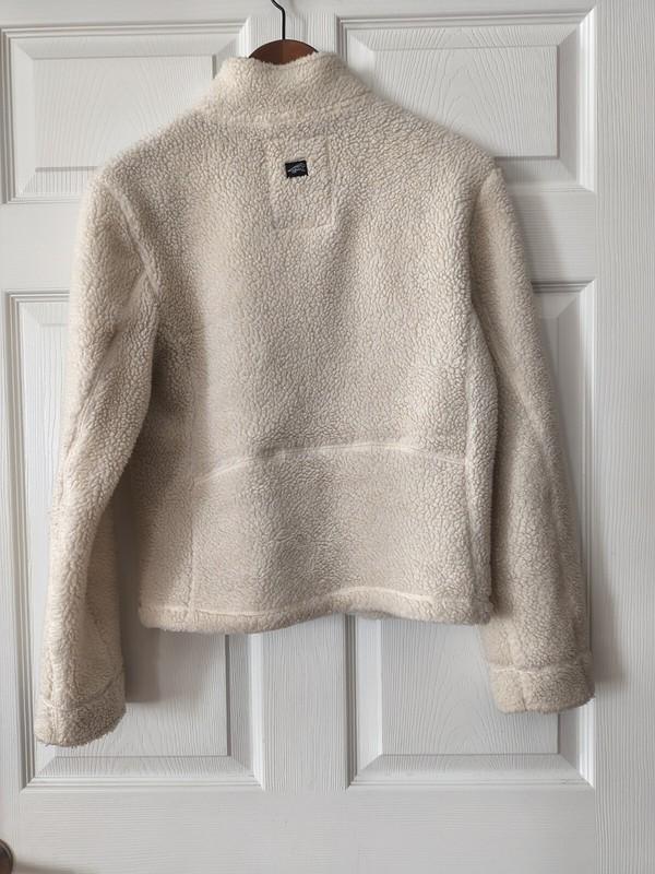 Horny Toad Cream Fleece Jacket Women’s Size Medium Outdoor Hiking