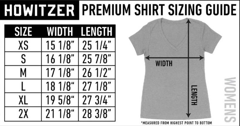 Howitzer Style Women's T-shirt Patriot Eagle Military Grunt MFG