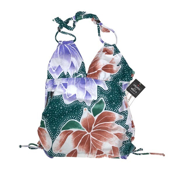 Hula Honey Tankini Top Women's Size XS Swimsuit Top