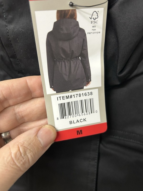 HUNTER Water Resistant Cotton-Smock Zip-up & Button Rain Jacket