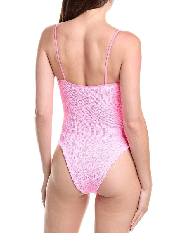 Hunza G Pamela One-Piece Women's Pink Os