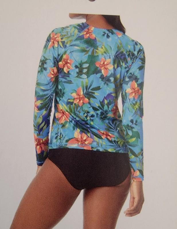 Hurley Ladies' Quarter Zip Rashguard NWT 2024