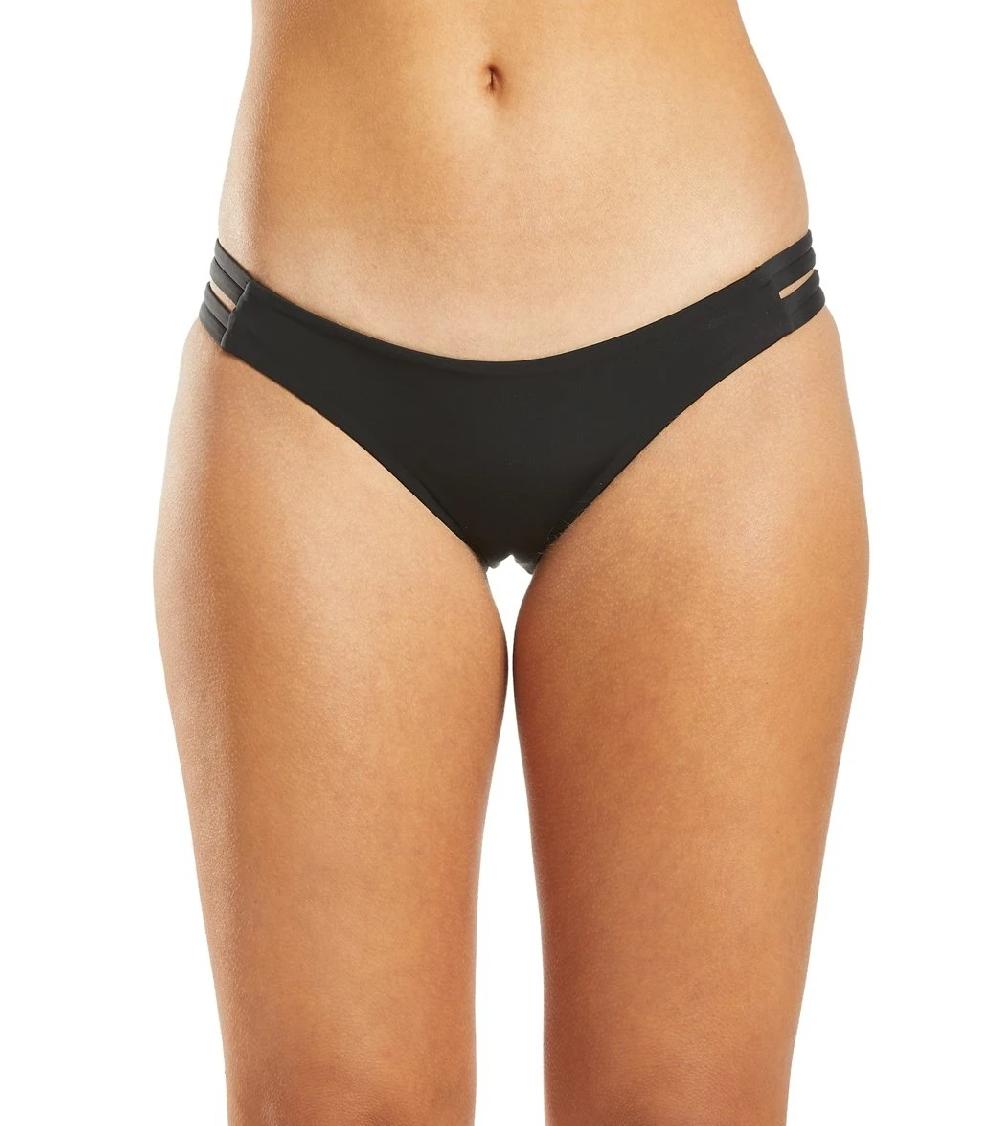 Hurley Women's Quick Dry Max Compression Mod Surf Bikini Bottom