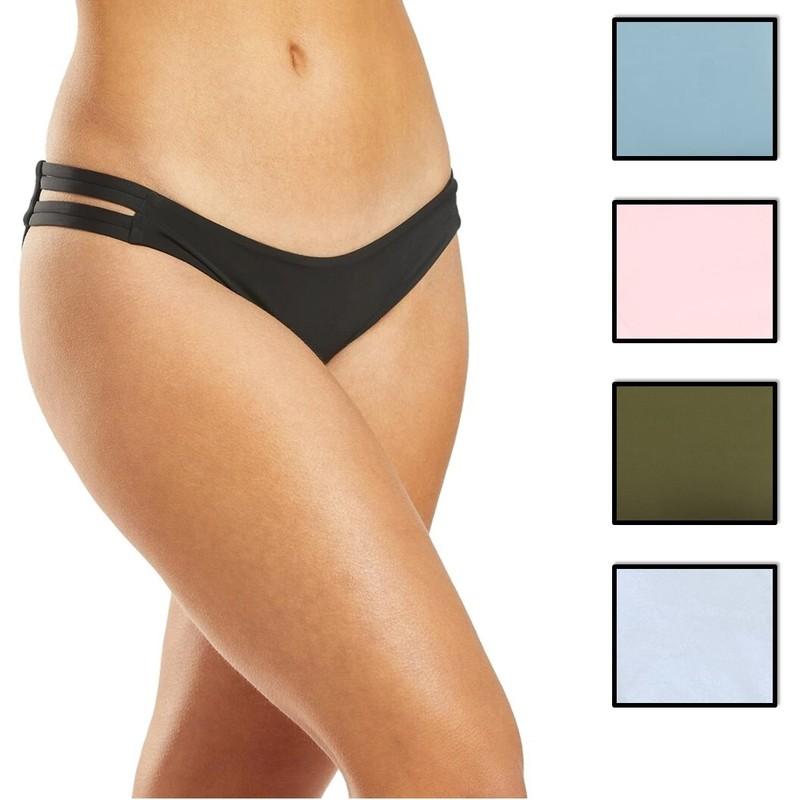 Hurley Women's Quick Dry Max Compression Mod Surf Bikini Bottom