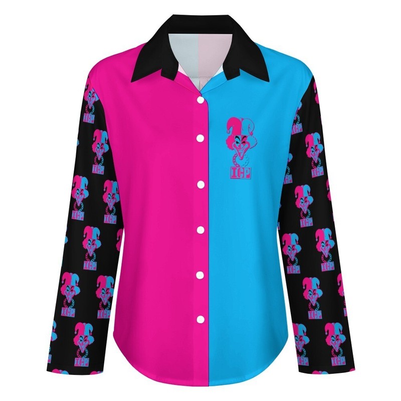ICP Carnival Of Courage Custom Juggalette Cropped Hem Shirt Juggalo Family Gift
